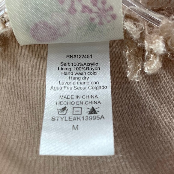 Kiddo By Katie Faux Fur Shag Vest - Picture 3 of 7